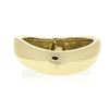 Image 4 : Angela Cummings Solid 18k Yellow Gold 6.0mm Wave Polished Wavy Dome Band Ring