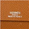 Image 3 : Hermes Camel Leather Flip Wallet