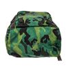 Image 4 : Prada Green Printed Camo Tessuto Large Front Pocket Double Buckle Backpack