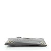Image 3 : Balenciaga Zip Around Classic Metallic Edge Clutch Leather Medium Gray
