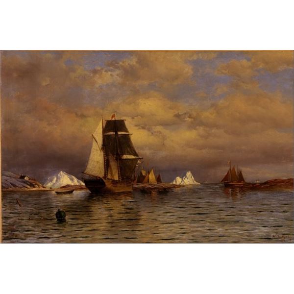 William Bradford - Looking Out of Battle Harbor