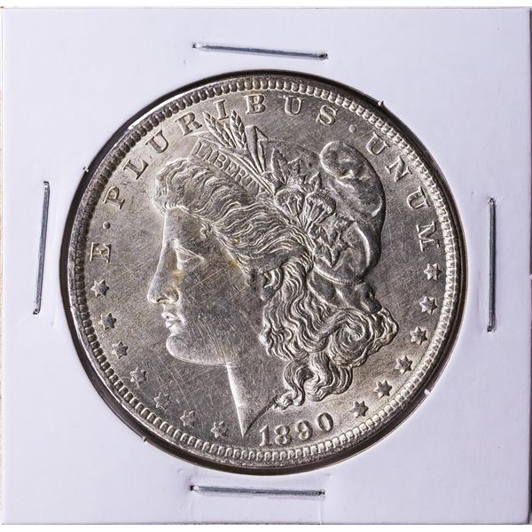 1890 $1 Morgan Silver Dollar Coin CH BU
