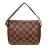 Image 1 : Louis Vuitton Brown Damier Canvas Trousse Toiletry Shoulder Bag