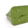 Image 5 : Louis Vuitton Vert Tonic Monogram Vernis Alma GM Bag
