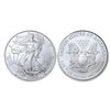 Image 1 : 2000 American Silver Eagle .999 Fine Silver Dollar Coin