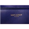 Image 5 : Yves Saint Laurent Purple Leather Flap Wallet