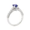 Image 4 : 1.71 ctw Colored Stone and Diamond Ring - 18KT White Gold