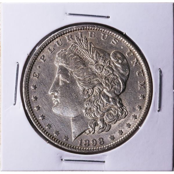 1898 $1 Morgan Silver Dollar Coin BU+