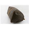 Image 3 : Louis Vuitton Brown Monogram Canvas Leather Keepall 55 cm Duffle Bag Luggage