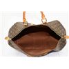 Image 5 : Louis Vuitton Brown Monogram Canvas Leather Keepall 55 cm Duffle Bag Luggage