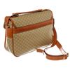 Image 3 : Celine Beige Monogram Canvas Leather Macadam Satchel Bag