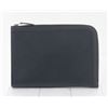 Image 1 : Hermes Bleu Indigo Leather Zip Computer Laptop Sleeve Case