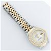 Image 7 : Rolex Ladies 2 Tone MOP String Diamond Oyster Perpetual Datejust Wristwatch With