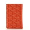 Image 2 : Goyard Orange Coated Canvas Saint Pierre Card Case