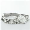 Image 8 : Rolex Mens Stainless Mother Of Pearl Diamond 36MM Datejust Wristwatch