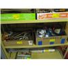 Image 1 : 2 BOXES MISC. HAMMERS, HARDWARE, ASST. TOOLS, ETC.