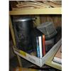 Image 1 : BOX OF MISC. DVDs, CD HOLDERS, ETC.