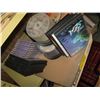 Image 3 : BOX OF MISC. DVDs, CD HOLDERS, ETC.