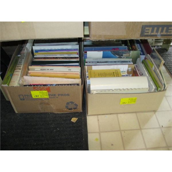 2 BOXES OF MISC. RELIGIOUS BOOKS