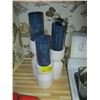 Image 1 : 3 CANDLES & HOLDERS