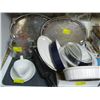 Image 1 : MISC. MEASURING CUPS, BAKING DISHES, ROLLING PIN, ETC.