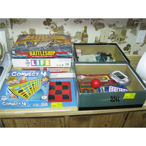 LG. LOT OF ASST. GAMES