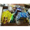 Image 2 : MISC. ZIPLOCK BAGS, TOMATO JUICE, PAPER PLATES, ETC.