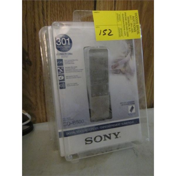 SONY DIGITAL VOICE RECORDER