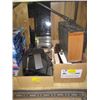 Image 1 : 2 BOXES OF MISC. FILE HOLDERS, FILE BOX, ETC.