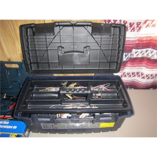 TOOLBOX W/AUTO ELECTRIC CONTENTS