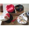 Image 2 : BOX W/OLYMPIC HATS, PINS, ETC.