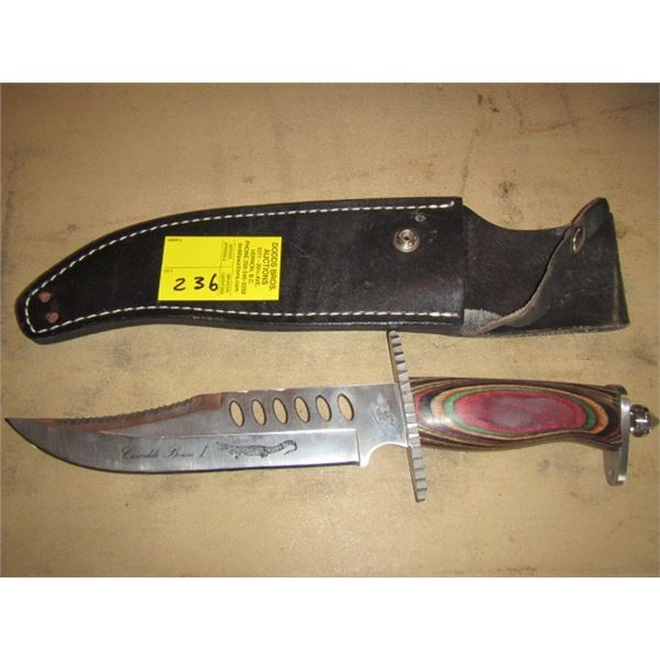 LG. KNIFE W/SHEATH