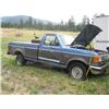 Image 3 : 1988 FORD F150 PICKUP VIN 2FTEF14H3JCA60312, 208,448 KMs ON PROPANE W/WESTERN 8'6" PLOW, TRUCK INOPE