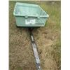 Image 2 : JOHN DEERE UTILITY TRAILER, CRACKED & REPAIRED FRONT & EXTENDED TONGUE