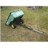 Image 3 : JOHN DEERE UTILITY TRAILER, CRACKED & REPAIRED FRONT & EXTENDED TONGUE