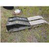 Image 2 : PAIR OF CAR RAMPS W/WOODEN BLOCKS