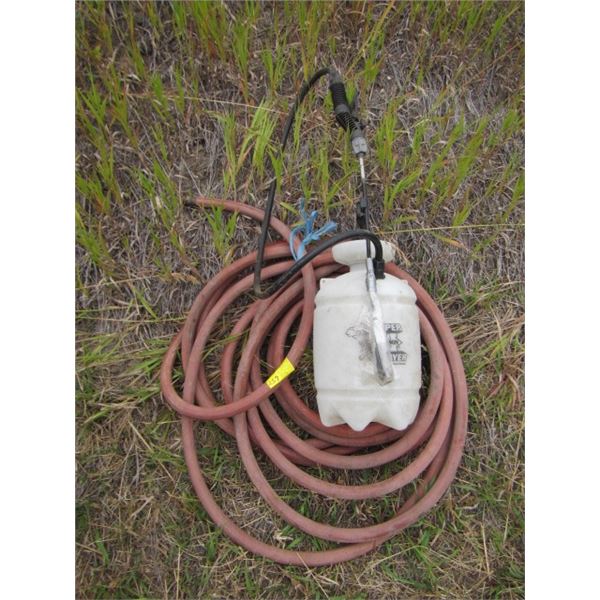 GARDEN SPRAYER & HOSE