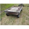 Image 3 : 4 WHEEL WOODEN PULL CART