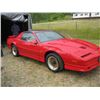 Image 3 : 1988 PONTIAC GTA FIREBIRD, VIN 1G2FW21F9JL220457, 160,878 KMs, BARN FIND, MOUSE INFESTED INTERIOR, E