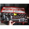 Image 1 : 3/4" DRIVE SOCKET SET W/EXTRA ACCESS.