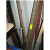 Image 1 : ASST. METAL FENCE POSTS