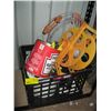 Image 1 : BASKET OF MISC. ELECTRIC FENCING ITEMS