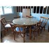 Image 1 : Rattan Table & Chairs Cat C