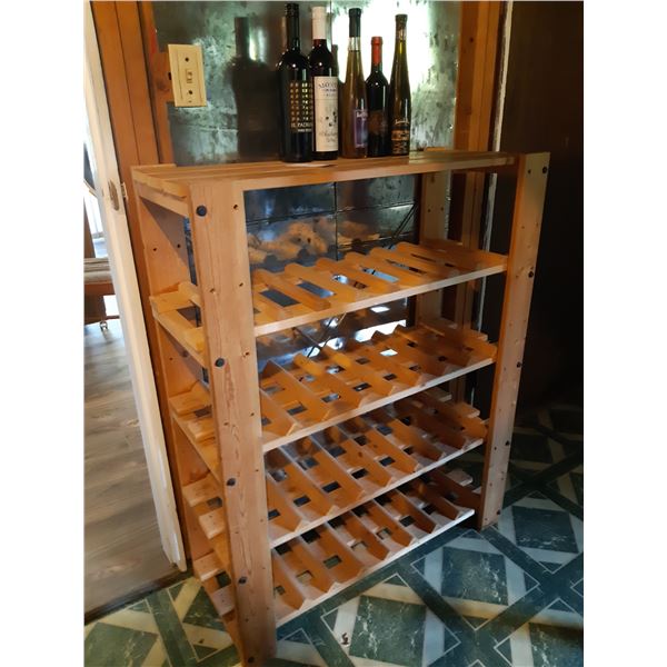 Wine & Wine Rack. Cat B