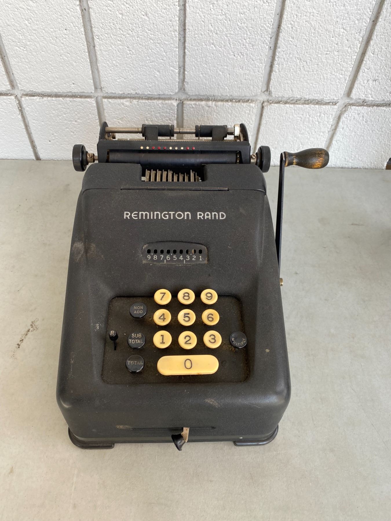 Remington Rand adding machine