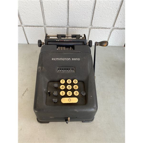 Remington Rand adding machine