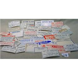 LOT OF 60 VINTAGE N AND S DAKOTA MEDICINE AND POIS