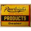 Image 2 : VINTAGE RAWLEIGHS DEALER DOUBLE SIDED ADVERTISING 