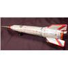 Image 2 : VINTAGE INTERKIZMOSZ HOLDRAKETA TIN ROCKET SHIP TO