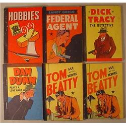 LOT OF 6 1930'S ADVERTISING PREMIUM BOOKS INCL. DI